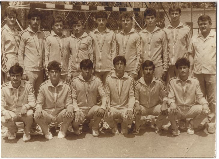 Echipa de Juniori I, vicecampioană națională în 1987
