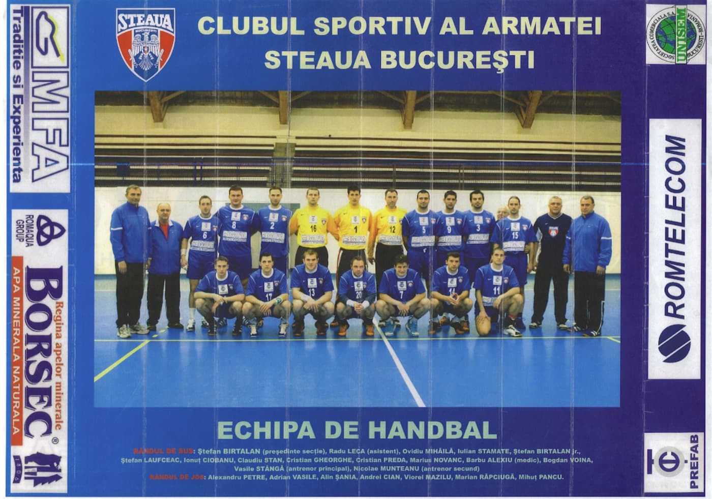 Preda Cristian în echipamentul Stelei București
